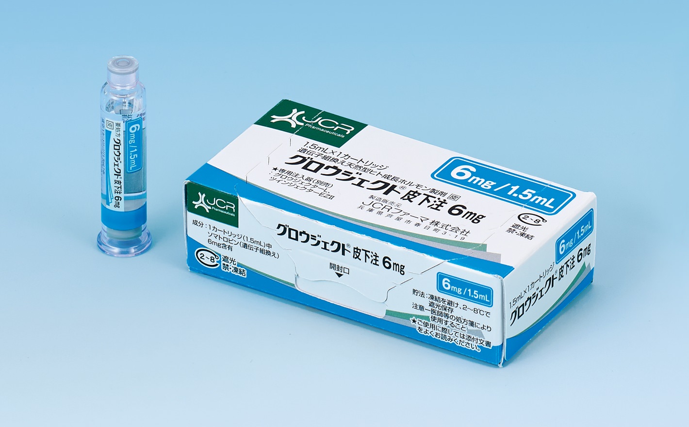 グロウジェクト&reg;皮下注6mg